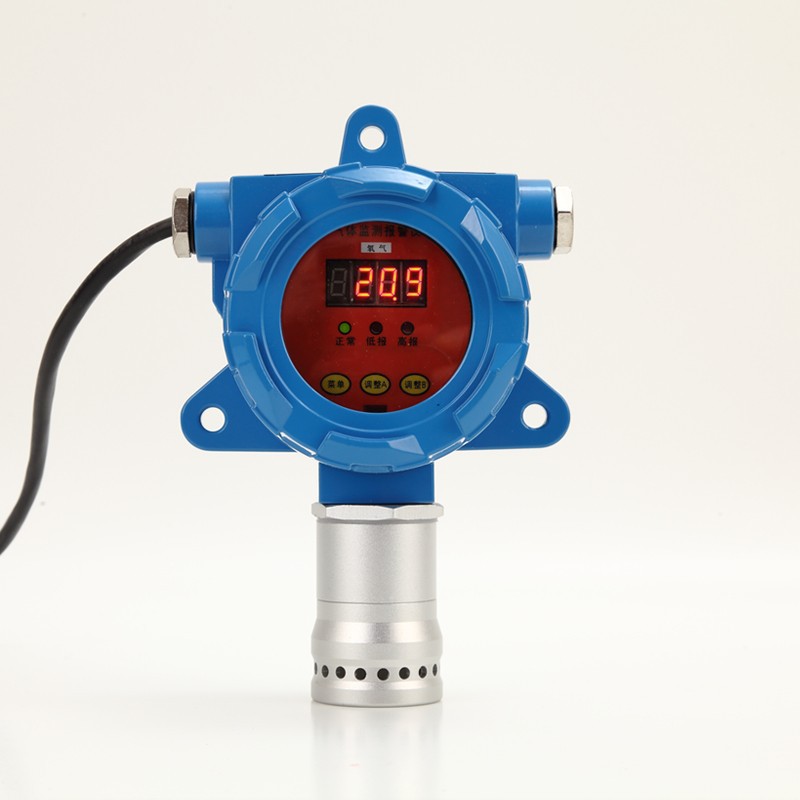 在线式可燃气体检测仪实时在线监测氧气浓度变送器防爆高浓度预警