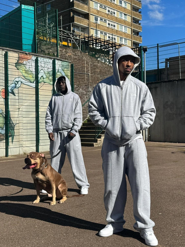 High-Quality Corteiz American Hip-Hop Street Dance Embroidered Letter Knit Jogger Pants for Men