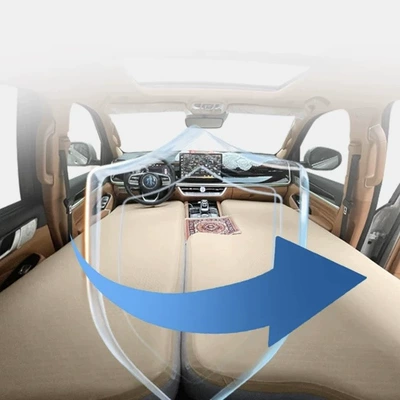 Bed Car Camping Style, Vehicle-mounted inflatable bed - default-item-tank-400-front-row-split-free-five-accessories