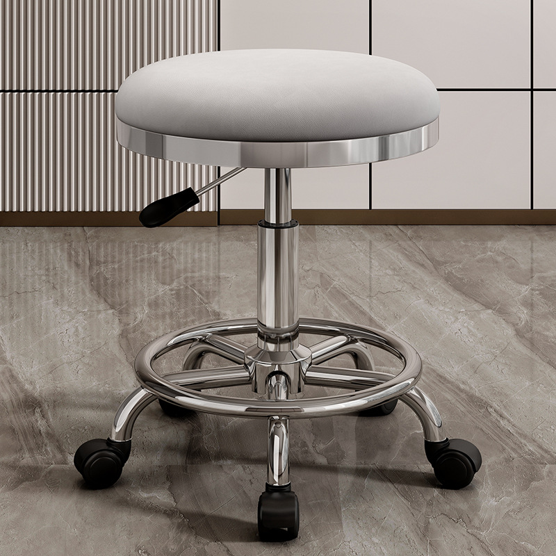 silla de dentista de estética elevadora polea de manicura silla giratoria silla de computadora silla de laboratorio maestro taburete