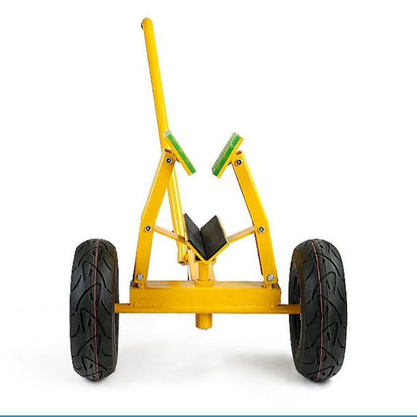 Carretilla manual Aogee con diseño de sujeción automática, transportador de piedra de 300 kg, herramienta de transporte que ahorra trabajo.