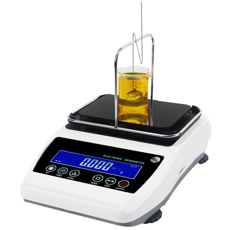 牛奶密度测量仪浮力法检测食用植物油化工溶液果汁饮料海水波美度
