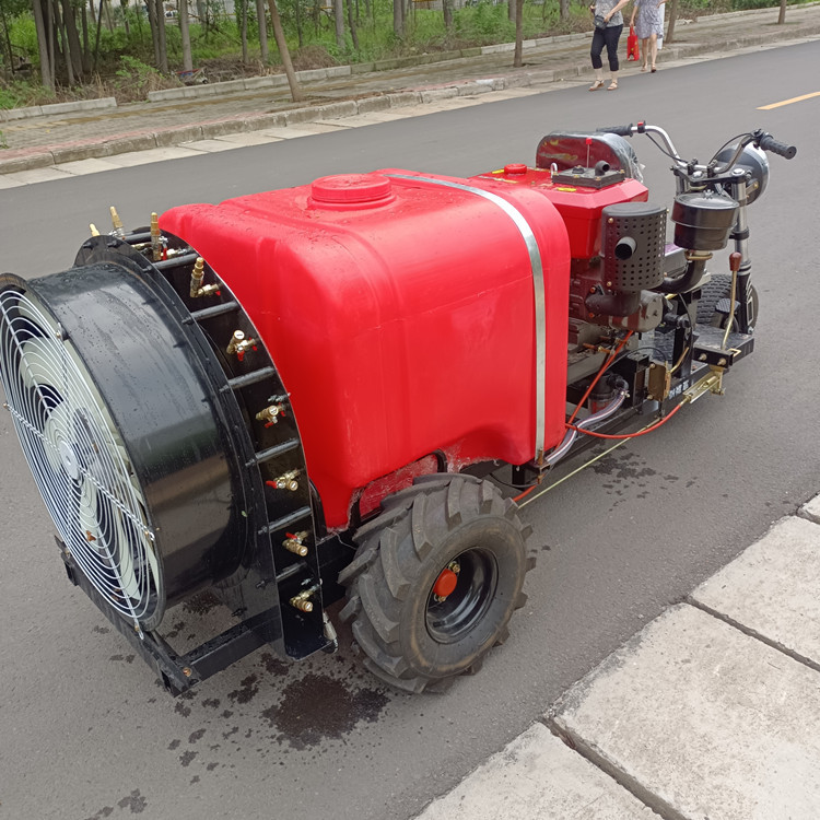 水冷大马力果园风送式打药机 柴油动力果树喷药机果园自走弥雾机