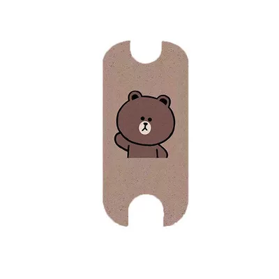 Power Special Accessories, Universal – Electric vehicle foot mat - brown-bear-send-velcro