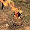 outdoors Wood-burning stove Stove Picnic stainless steel barbecue grill charcoal solid Alcohol stove Heaters