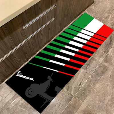 Display Floor Mats, Avtomobil döşəmə paspasları - tm-motorcycle-mat-6-40120cm-crystal-velvet-dot-plastic-bottom