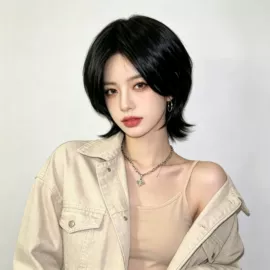假发长卷发;假发马尾;长直发假发