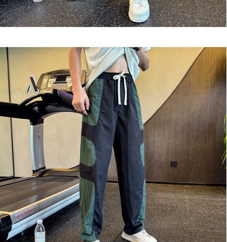 Herren Freizeithose Gerade Geschnitten Sonnenschutz Sommerhose_voghion.com