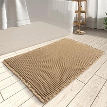 C 74348 Solid Color Waffle Bathroom Mat ��ɫ�����ص�