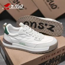 走索新款板鞋男潮流青年平底休闲鞋拼色时尚单鞋透气轻便潮鞋男鞋