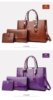 Set, one-shoulder bag, European style, crocodile print, 2020, simple and elegant design, 3 piece set