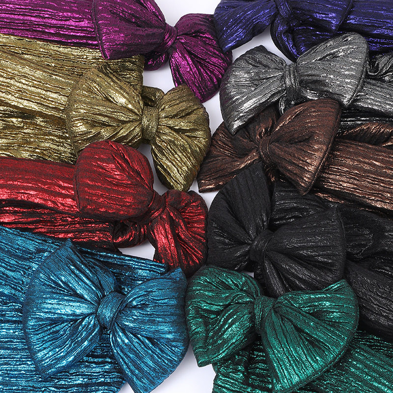 Moslimhoed Mode hete gouden voorhoofd grote strik Afrikaanse knot hoed stretch comfortabele hoofddoek hoed_voghion.com