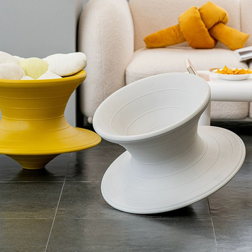 Internet celebrity creative gyro chair shopping mall leisure seat amusement park 360 degree rotating tumbler stool