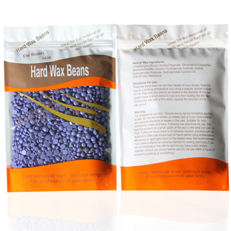 Transfronterizo 100g cera de depilación ventas directas de fábrica de frijol sólido depilación sin papel cera de abejas cera dura partículas pequeñas de frijol