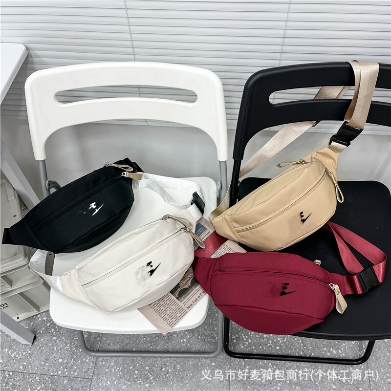 Cross-Border Nk Fashion Trendy Casual Sports Crossbody Bag Waist Bag Lightweight Phone Bag Chest Bag Small Bag Unisex Versatile Cross-Border Nk Fashion Trendy Casual Sports Crossbody Bag Waist Bag Lightweight Phone Bag Chest Bag Small Bag Unisex Versatile