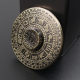 in stock Cross-border Metal Fingertip Decompression Toy Thor's Hammer Buddha Lotus Creative Casual Record Player Fingertip Gyro