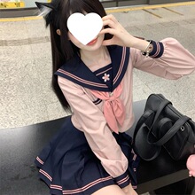 jk制服水手服正版日系学院风秋冬新款女学生中间服套装
