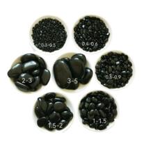 黑色鹅卵石砾石雨花石原料产地厂家直销商洛福建厦门泉州龙岩