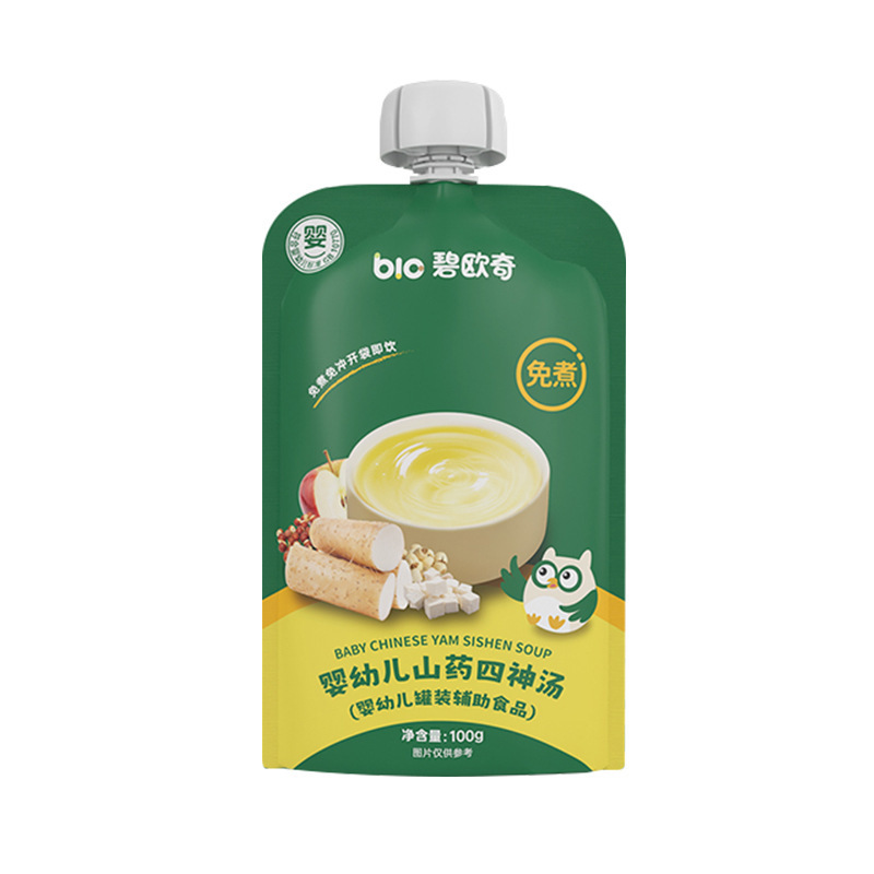 碧欧奇婴幼儿山药四神汤100g金银花柚子汁免煮儿童果汁饮品饮料|undefined
