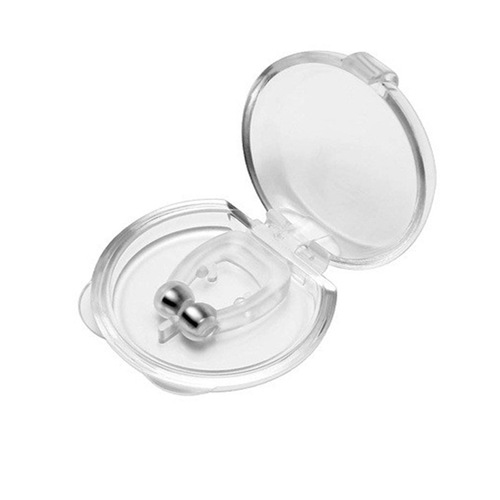 Anti-snoring artifact, anti-snoring mouth breathing physical corrector, men's snoring and women's sleeping magnetic nose clip closing mouth patch