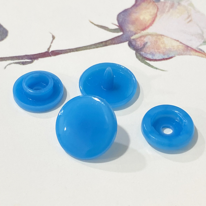 T3T5T8 impermeable con botón a presión de resina plástica, botones de ropa de bebé, botones invisibles, botones de color sin costura