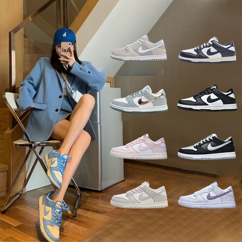 靴の女性の夏の通気性のAJの女性靴の莆田の規格品のaj1の女性靴の空軍の1号の女性の運動の低い板の靴|undefined