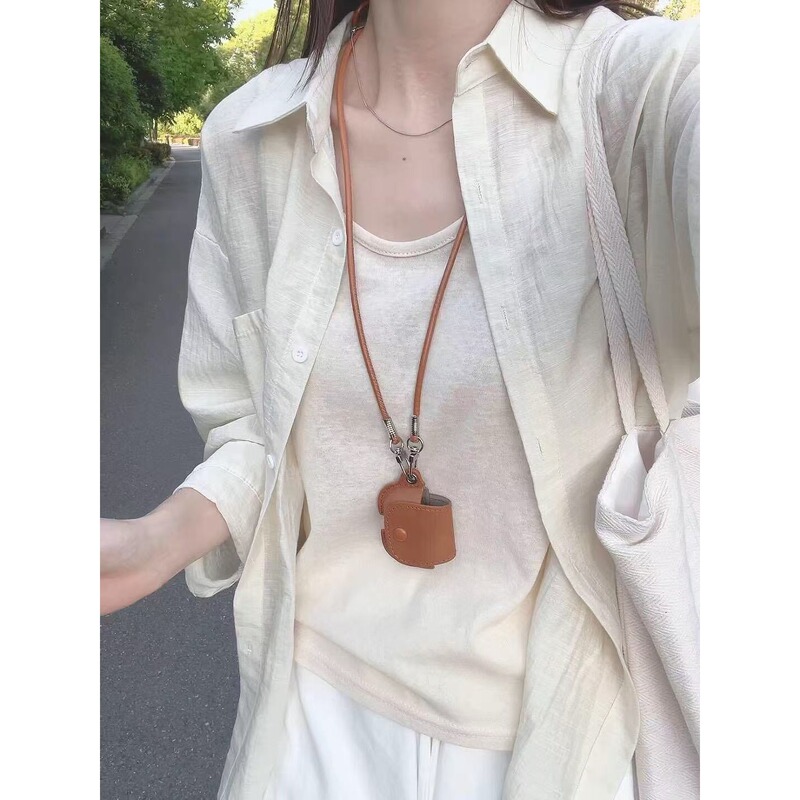 Summer Light, Elegant and Cool Ice Silk Solid Color Shirt for Women, Loose Casual Flesh-Covering Long-Sleeved Sun Protection Shirt for Outer Wear