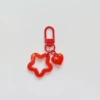 Red pendant heart-shaped