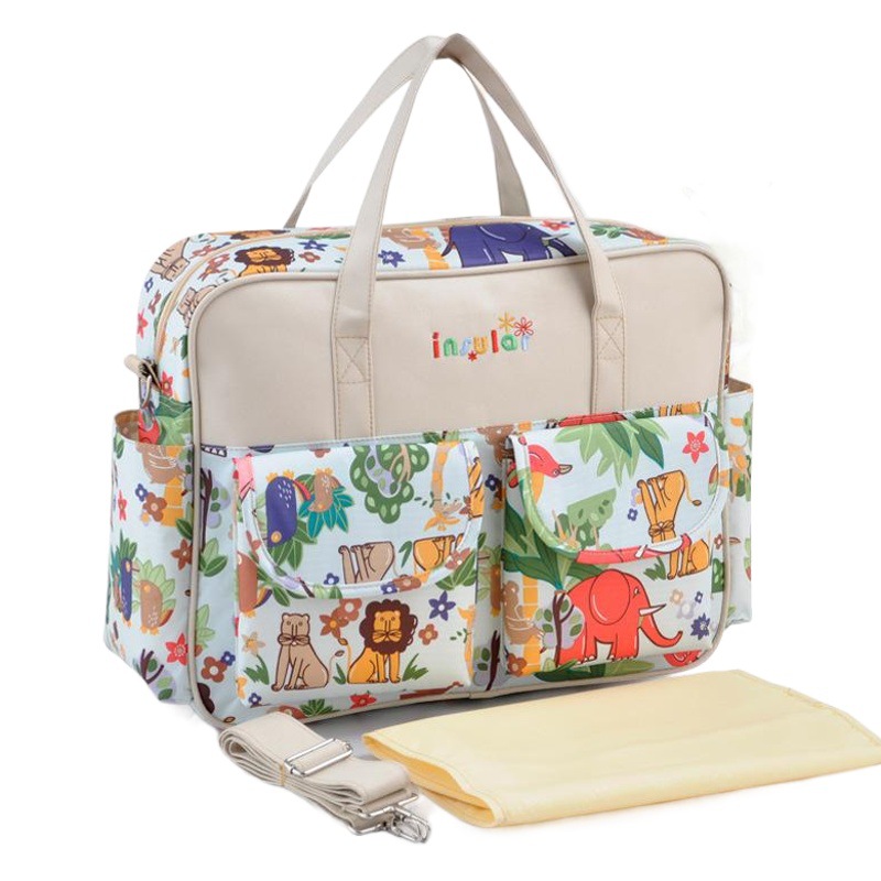 Yinxiuli Multifunctional Cross-Body Mommy Bag for Pregnant Women, Fashionable Waterproof Mother and Baby Bag, Portable Maternity Bag, Mother Bag Cross-Border