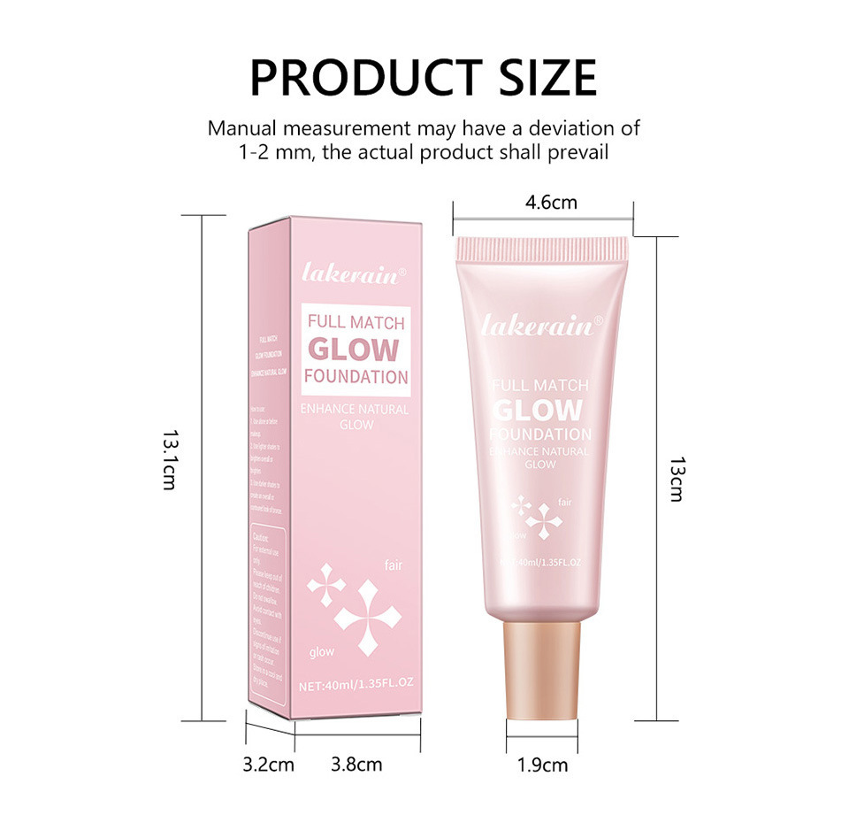 Cross-border Lakerain Luminous Foundation Is Clear Moisturizing, Provides Natural Coverage, Long-lasting, Not Easy To_voghion.com