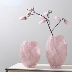 Ins風ヨーロッパ風シンプル小衆創意軽豪華高級感テーブルリビング置物水培生け花ガラス花瓶