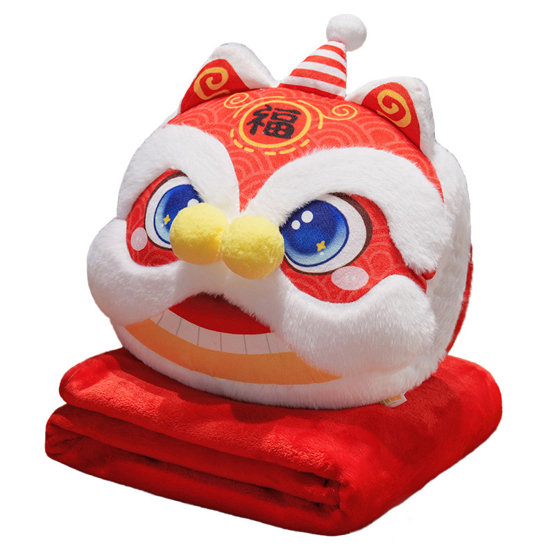 National tide despertar león otoño invierno almohada tradicional estilo nacional regalos muñeca mascota sala de estar encantadora oficina multifuncional