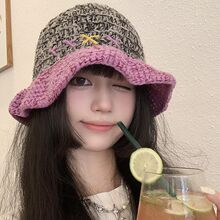 С���OӋ�͹��ֹ��pɫƴ��ײɫᘿ�ñŮ�ﶬ�@ĘС�ٴ�ë���O��ñ