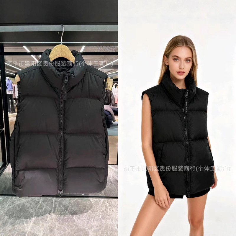 2024 Autumn/Winter New Cross-Border Coat Wholesale Short-Sleeve Vest Big Brand Coat Brand Design