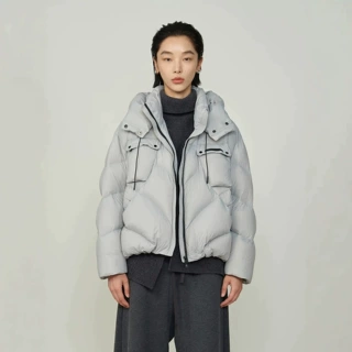 【冬装焕新季】羽绒服女26冬季新款显白保暖白鸭绒时尚百搭面包服