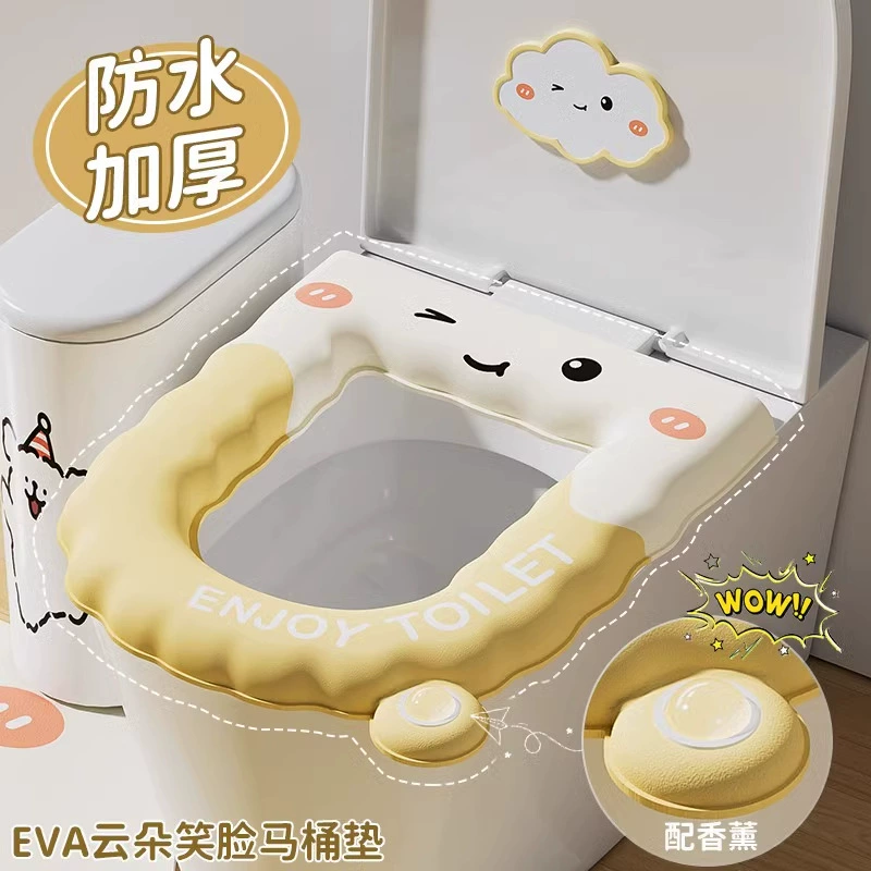 Мультяшный ароматерапевтический туалетный коврик для туалета для домашнего туалета