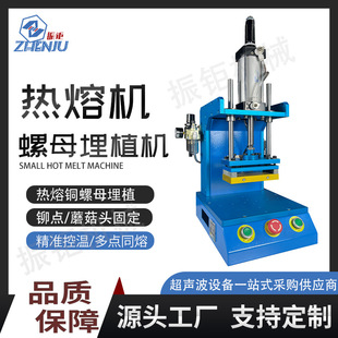 Hot Melt Machine Plastic Mushroom Head Rivet Pillar Auto Parts Hot Riveting Hot Pressing Copper Nut Embedding Machine Plastic Welding Machine