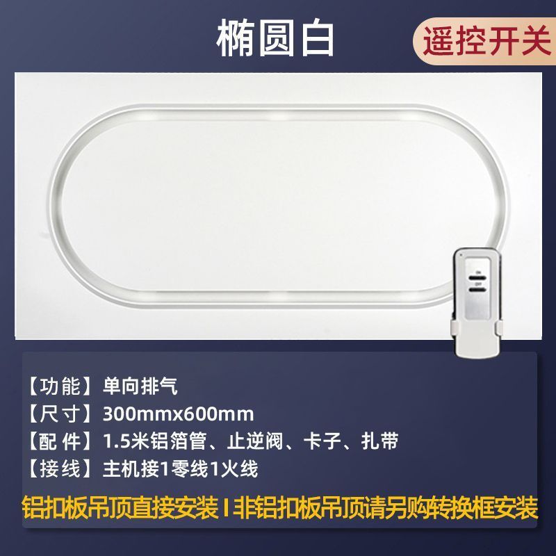 120w 타원형 흰색/원격 제어 스위치