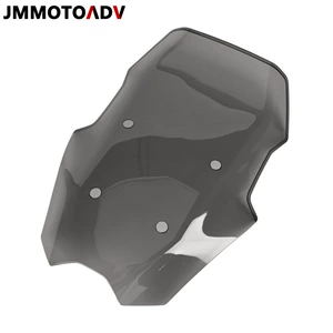 Suitable for Bmw C400X Modified Motorcycle Front Windshield Wind Deflector Widened Windscreen Glass Accessories, Wear-Resistant and Sun-Protective