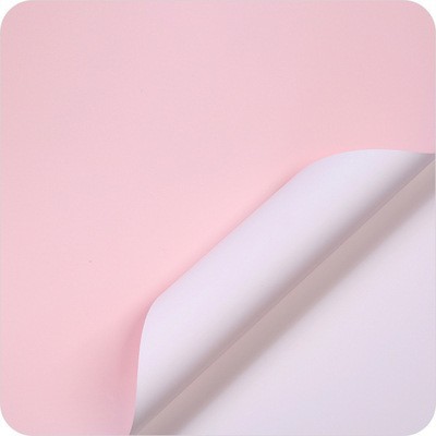 Papel de regalo de flores descuento al por mayor doble color papel Ouya papel flor papel rosa ramo coreano material de papel impermeable