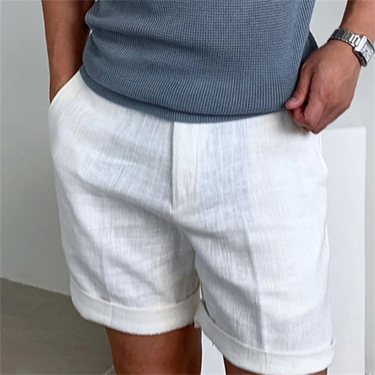 182g Weight Men's Solid Color Casual Sports Regular Fit Men's Bottoms