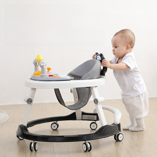 Baby walker, anti-o-leg, multi-functional, anti-fall, anti-rollover, baby boy, girl, baby walker, can sit on stroller, U-shaped