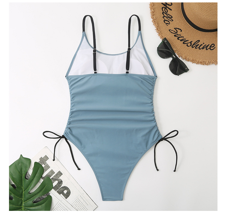 2024 swimsuit jumpsuit new split multi-color printed women's bikini_voghion.com