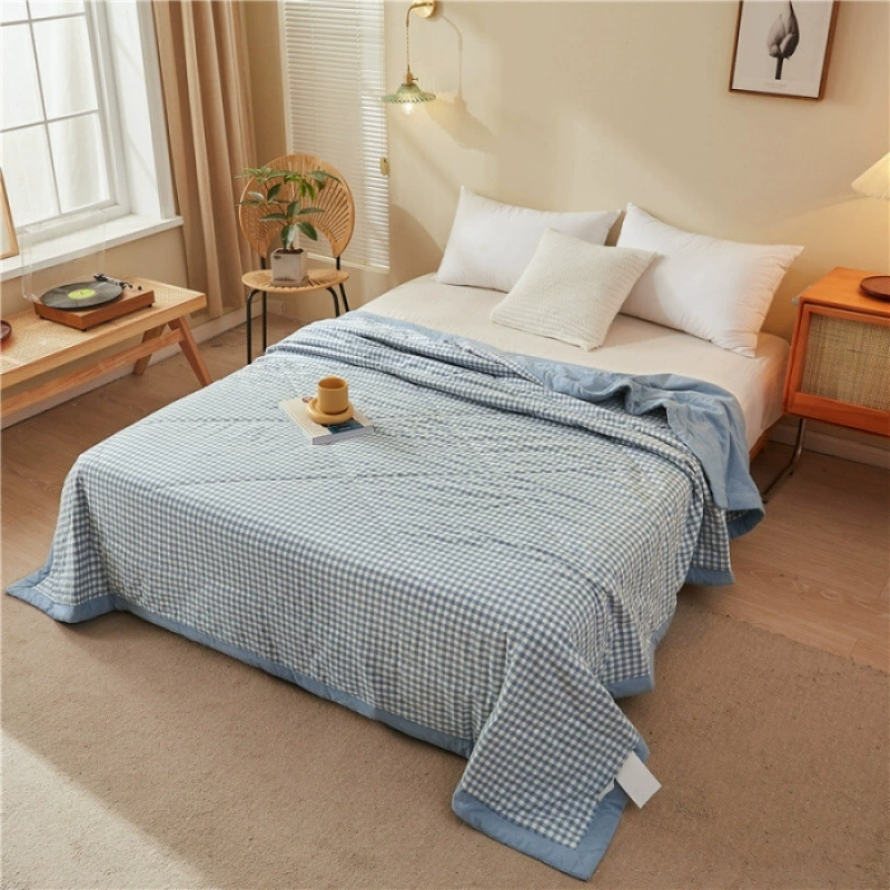 Cotton summer duvet, cool duvet