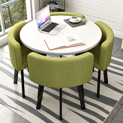 Mesa de comedor disponible para uso doméstico, apartamento pequeño, mesa de comedor, tienda, mesa de negociación, mesa y silla, mesa redonda de recepción