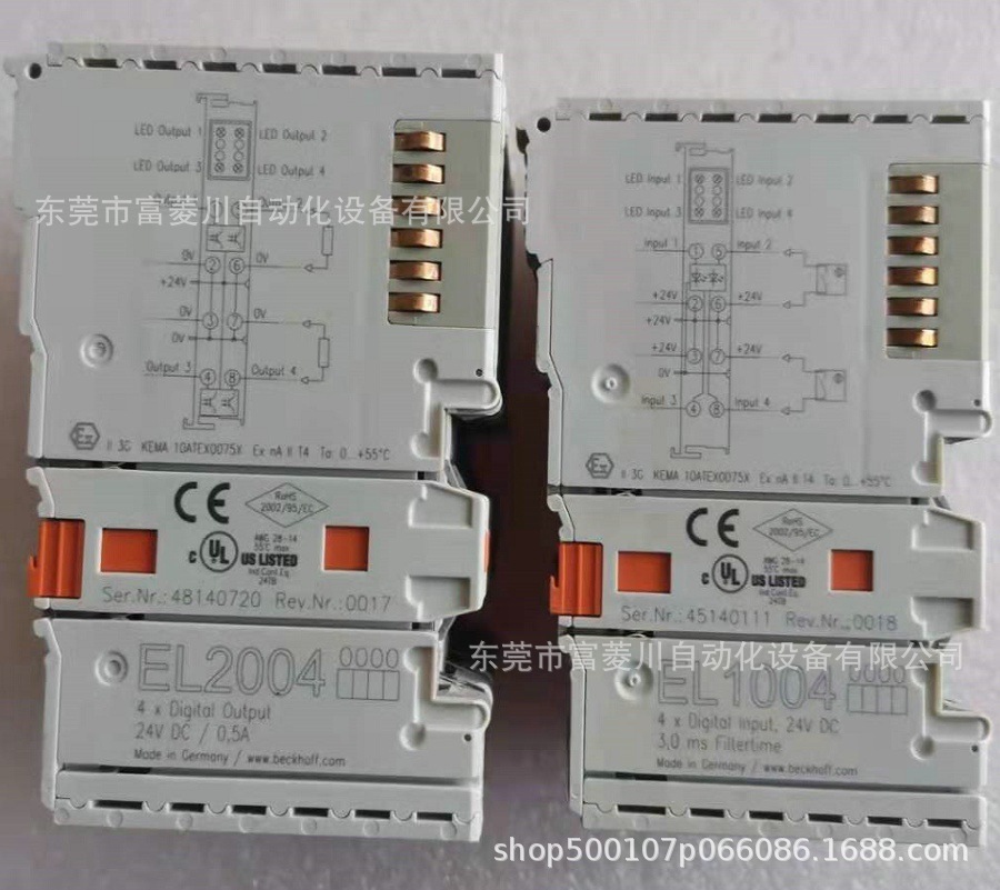 全新正品倍福模块  EL1004 EL2004 倍福模块  议价