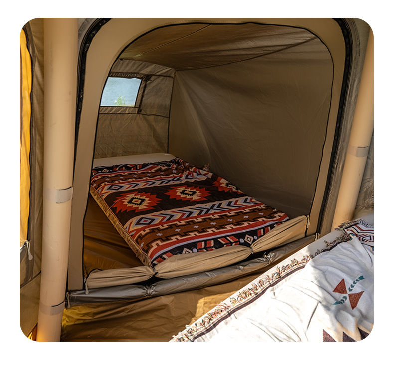 Explorer Car Rear Inflatable Tent Suv Outdoor Camping Overnight Sun Protection Rainproof Car Rear Tent No Setup Needed