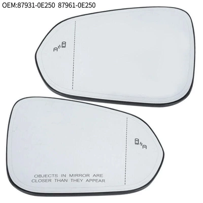 87931-0E250 87961-0E250 Is Suitable for 15-20 Models of Lexus Rx/Nx Reversing Mirrors