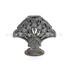 合金烛台底座 锌合金 铅锡合金配件 可按照图片定制的加工厂