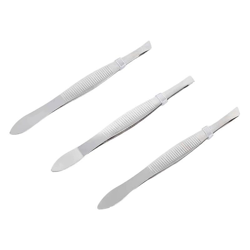 Пинцеты из нержавеющей стали: изогнутые, прямые, с обратным изгибом типа «стрелка», с гладким кончиком типа «стрелка», для наращивания ресниц.